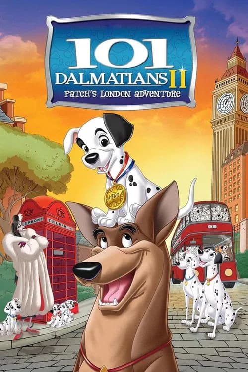 101 Dolmatin 2: Pachning Londondagi sarguzashtlari